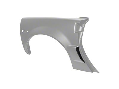 ZR1 Widebody Conversion Rear Fender Vents; Unpainted (05-13 Corvette C6)