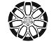 Coventry Wheels Ashford Gloss Black with Mirror Cut Face Wheel; 18x8.5 (21-24 Mustang Mach-E, Excluding GT)