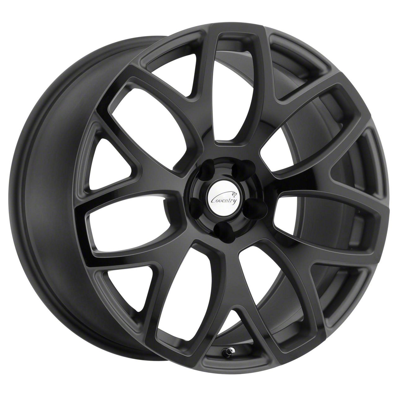 Coventry Wheels Mach-E Ashford High Gloss Gunmetal with Gloss Black ...