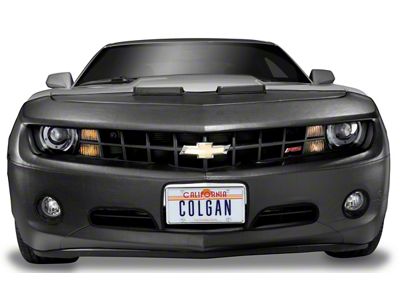 Covercraft Colgan Custom Original Front End Bra with License Plate Opening; Carbon Fiber (16-18 Camaro SS)