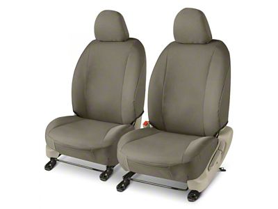 Covercraft Precision Fit Seat Covers Endura Custom Front Row Seat Covers; Charcoal (10-15 Camaro)