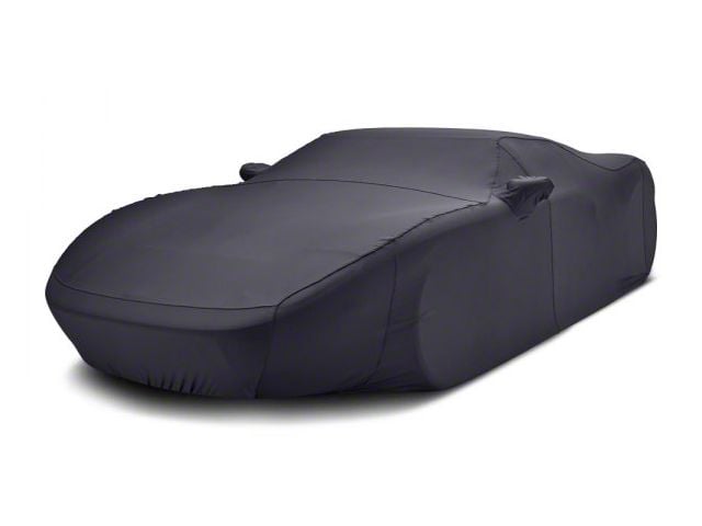 Covercraft Custom Car Covers Form-Fit Car Cover; Charcoal Gray (17-24 Camaro ZL1 Convertible w/ 1LE Wing)