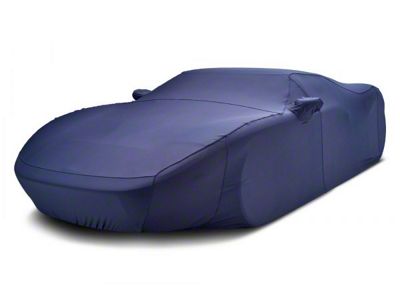 Covercraft Custom Car Covers Form-Fit Car Cover; Metallic Dark Blue (17-24 Camaro ZL1 Coupe w/o 1LE Package)