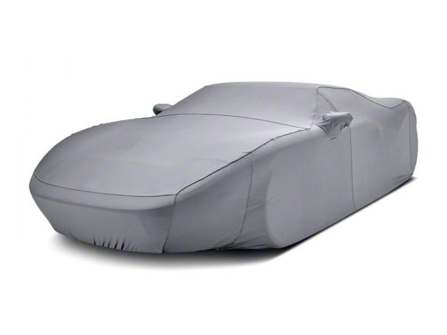 Covercraft Custom Car Covers Form-Fit Car Cover; Silver Gray (17-24 Camaro ZL1 Convertible w/o 1LE Wing)