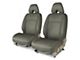 Covercraft Precision Fit Seat Covers Leatherette Custom Front Row Seat Covers; Medium Gray (16-24 Camaro Coupe w/o RECARO Seats)