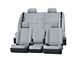Covercraft Precision Fit Seat Covers Leatherette Custom Second Row Seat Cover; Light Gray (94-02 Camaro)