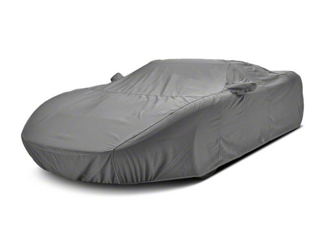 Covercraft Custom Car Covers Sunbrella Car Cover; Gray (17-24 Camaro ZL1 Coupe w/o 1LE Package)