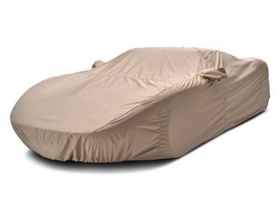 Covercraft Custom Car Covers Ultratect Car Cover; Tan (17-24 Camaro ZL1 Convertible w/o 1LE Wing)