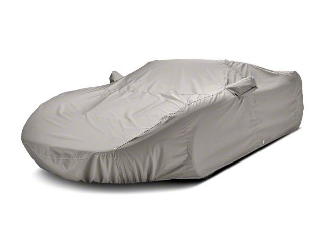 Covercraft Custom Car Covers WeatherShield HD Car Cover with Antenna Pocket; Gray (10-13 Camaro Coupe; 14-15 Camaro ZL1 Coupe)