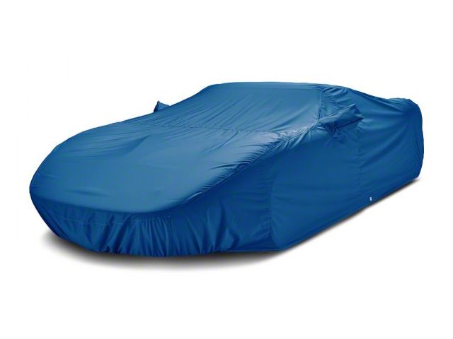 Covercraft Custom Car Covers WeatherShield HP Car Cover; Bright Blue (17-24 Camaro ZL1 Convertible w/ 1LE Wing)