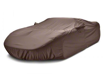 Covercraft Custom Car Covers WeatherShield HP Car Cover with Antenna Pocket; Taupe (10-13 Camaro Coupe; 14-15 Camaro ZL1 Coupe)
