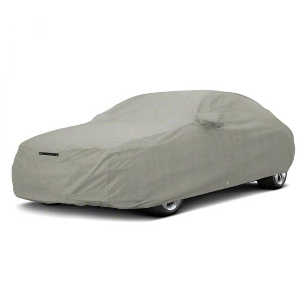 Covercraft Custom Car Covers Challenger 3-Layer Moderate Climate Car Cover;  Gray C18418MC (08-23 Challenger, Excluding Widebody) - Free Shipping