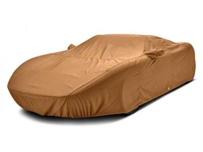 Covercraft Custom Car Covers Sunbrella Car Cover with Antenna Pocket; Toast (20-23 Charger Widebody w/ Rear Spoiler)