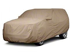 Covercraft Custom Car Covers Ultratect Car Cover; Tan (20-24 Corvette C8 w/o Low Spoiler)