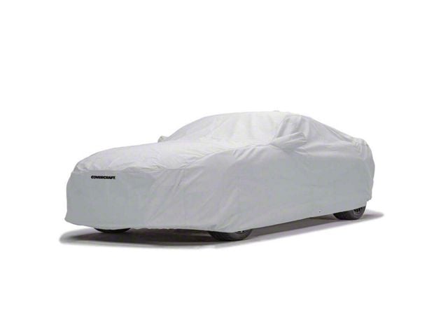 Covercraft Custom Car Covers 5-Layer Softback All Climate Car Cover; Gray (87-93 Mustang LX Coupe)