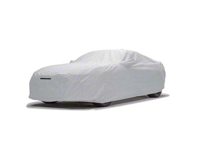 Covercraft Custom Car Covers 5-Layer Softback All Climate Car Cover; Gray (79-86 Mustang Coupe, Convertible)