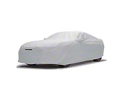 Covercraft Custom Car Covers 5-Layer Softback All Climate Car Cover with Antenna Pocket; Gray (15-24 Mustang Fastback, Excluding GT350, GT500 & 22-24 GT Fastback w/ Performance Pack)