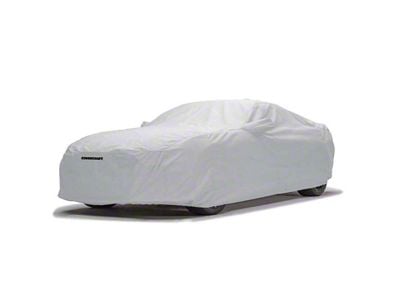 Covercraft Custom Car Covers 5-Layer Softback All Climate Car Cover with Antenna Pocket; Gray (15-20 Mustang GT350)