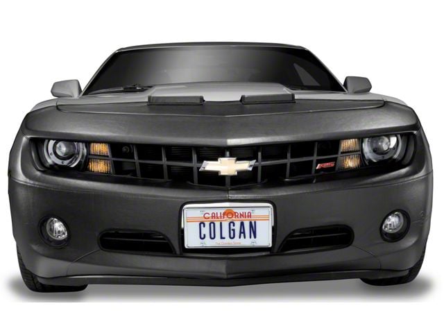 Covercraft Colgan Custom Original Front End Bra without License Plate Opening; Carbon Fiber (2013 Mustang BOSS 302 w/ Laguna Seca Package)