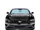 Covercraft UVS100 Heat Shield Custom Sunscreen with Mustang 60 Years Logo; Silver (13-14 Mustang)