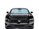 Covercraft UVS100 Heat Shield Custom Sunscreen with Mustang 60 Years Logo; Silver (15-23 Mustang w/o Mirror Camera)