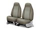Covercraft Precision Fit Seat Covers Endura Custom Front Row Seat Covers; Silver/Charcoal (83-93 Mustang Convertible)