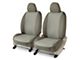 Covercraft Precision Fit Seat Covers Endura Custom Front Row Seat Covers; Silver/Charcoal (94-98 Mustang V6)