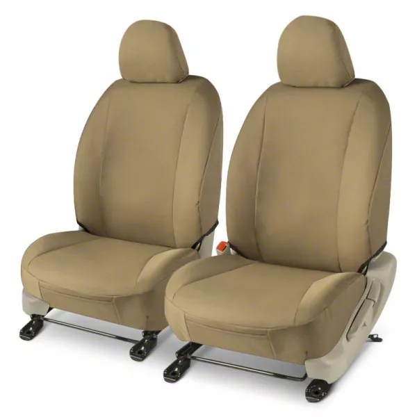 Covercraft Precision Fit Seat Covers Endura Custom Front Row Seat Covers; Tan (99-04 Mustang V6)