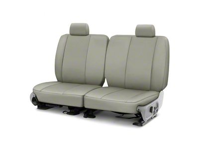 Covercraft Precision Fit Seat Covers Endura Custom Second Row Seat Cover; Silver (94-98 Mustang GT Coupe)