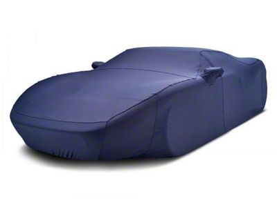 Covercraft Custom Car Covers Form-Fit Car Cover; Metallic Dark Blue (87-93 Mustang GT Hatchback; 1993 Mustang Cobra)