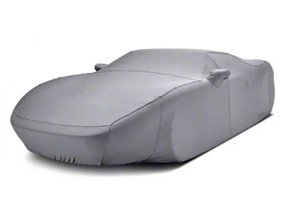 Covercraft Custom Car Covers Form-Fit Car Cover; Silver Gray (84-93 Mustang LX Hatchback)