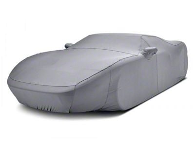 Covercraft Custom Car Covers Form-Fit Car Cover with Antenna Pocket; Silver Gray (15-20 Mustang GT350)