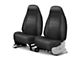 Covercraft Precision Fit Seat Covers Leatherette Custom Front Row Seat Covers; Black (83-93 Mustang Convertible)