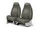 Covercraft Precision Fit Seat Covers Leatherette Custom Front Row Seat Covers; Medium Gray (83-93 Mustang Convertible)