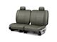 Covercraft Precision Fit Seat Covers Leatherette Custom Second Row Seat Cover; Medium Gray (15-23 Mustang Fastback)