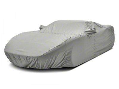 Covercraft Custom Car Covers Polycotton Car Cover; Gray (84-93 Mustang LX Hatchback)