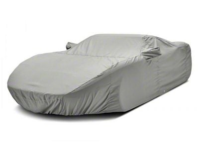 Covercraft Custom Car Covers Polycotton Car Cover; Gray (79-86 Mustang Coupe, Convertible)