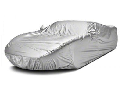 Covercraft Custom Car Covers Reflectect Car Cover with Antenna Pocket; Silver (20-22 Mustang GT500 w/ Track Pack)