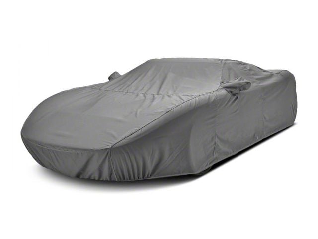 Covercraft Custom Car Covers Sunbrella Car Cover with Antenna Pocket; Gray (10-14 Mustang)