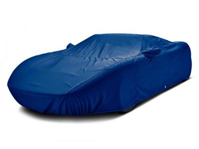 Covercraft Custom Car Covers Sunbrella Car Cover; Pacific Blue (87-93 Mustang GT Hatchback; 1993 Mustang Cobra)