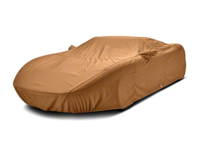 Covercraft Custom Car Covers Sunbrella Car Cover with Antenna Pocket; Toast (10-14 Mustang)