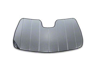 Covercraft UVS100 Heat Shield Premier Series Custom Sunscreen; Galaxy Silver (13-14 Mustang)