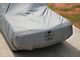 Covercraft Custom Car Covers WeatherShield HP Car Cover with Antenna Pocket and Shelby Snake Medallion Logo; Gray (15-20 Mustang GT350)