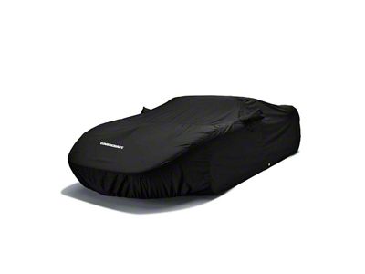 Covercraft Custom Car Covers WeatherShield HP Car Cover; Black (79-86 Mustang Coupe, Convertible)