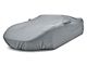 Covercraft Custom Car Covers WeatherShield HP Car Cover with Black Mustang 50 Years Logo; Gray (87-93 Mustang LX Coupe)