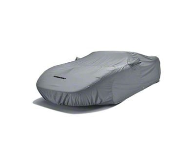 Covercraft Custom Car Covers WeatherShield HP Car Cover without Antenna Pocket; Gray (15-20 Mustang GT350R; 20-22 Mustang GT500 w/o Track Pack)