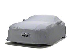 Covercraft Custom Car Covers WeatherShield HP Car Cover with Antenna Pocket and Mustang 60th Anniversary Logo; Gray (15-25 Mustang Convertible)