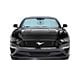 Covercraft UVS100 Heat Shield Custom Sunscreen with Mustang 60 Years Logo; Silver (83-93 Mustang Convertible)