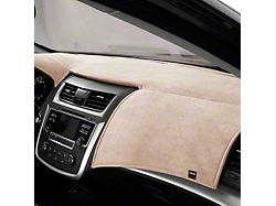 Covercraft VelourMat Custom Dash Cover; Beige (93-96 Camaro w/o Alarm Sensor)