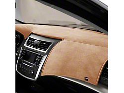 Covercraft VelourMat Custom Dash Cover; Caramel (10-15 Camaro w/o Heads Up Display)